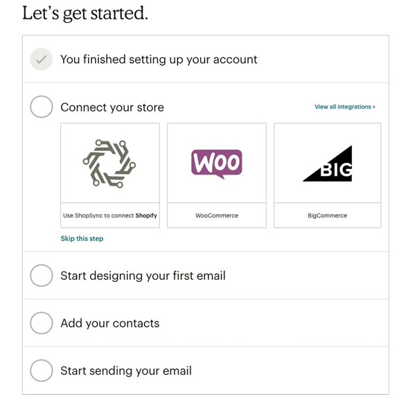 Product Onboarding checklist 