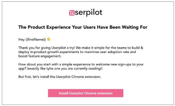 Userpilot welcomes